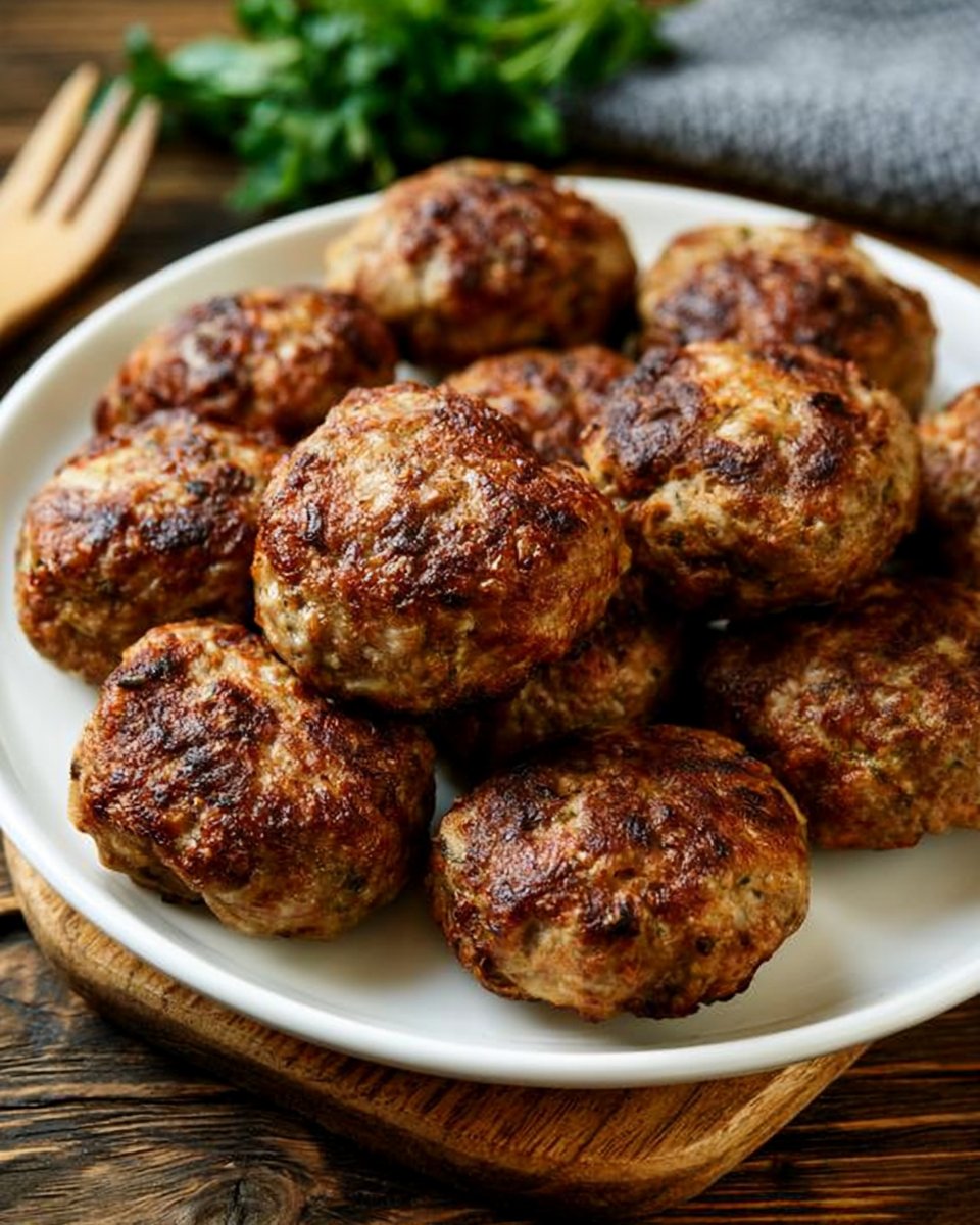 Frikadellen aus der Heißluftfritteuse