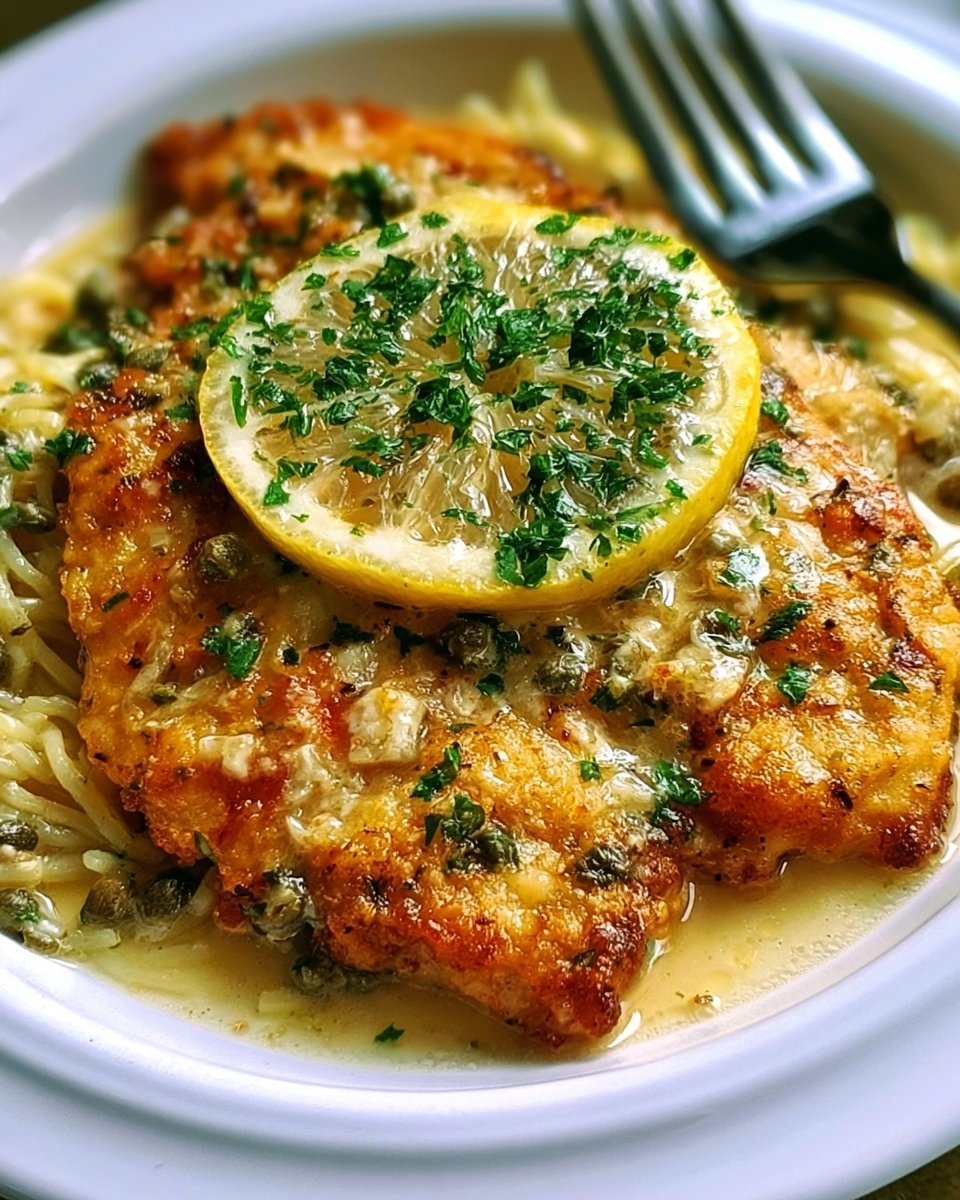 Chicken Piccata with Lemon Sauce