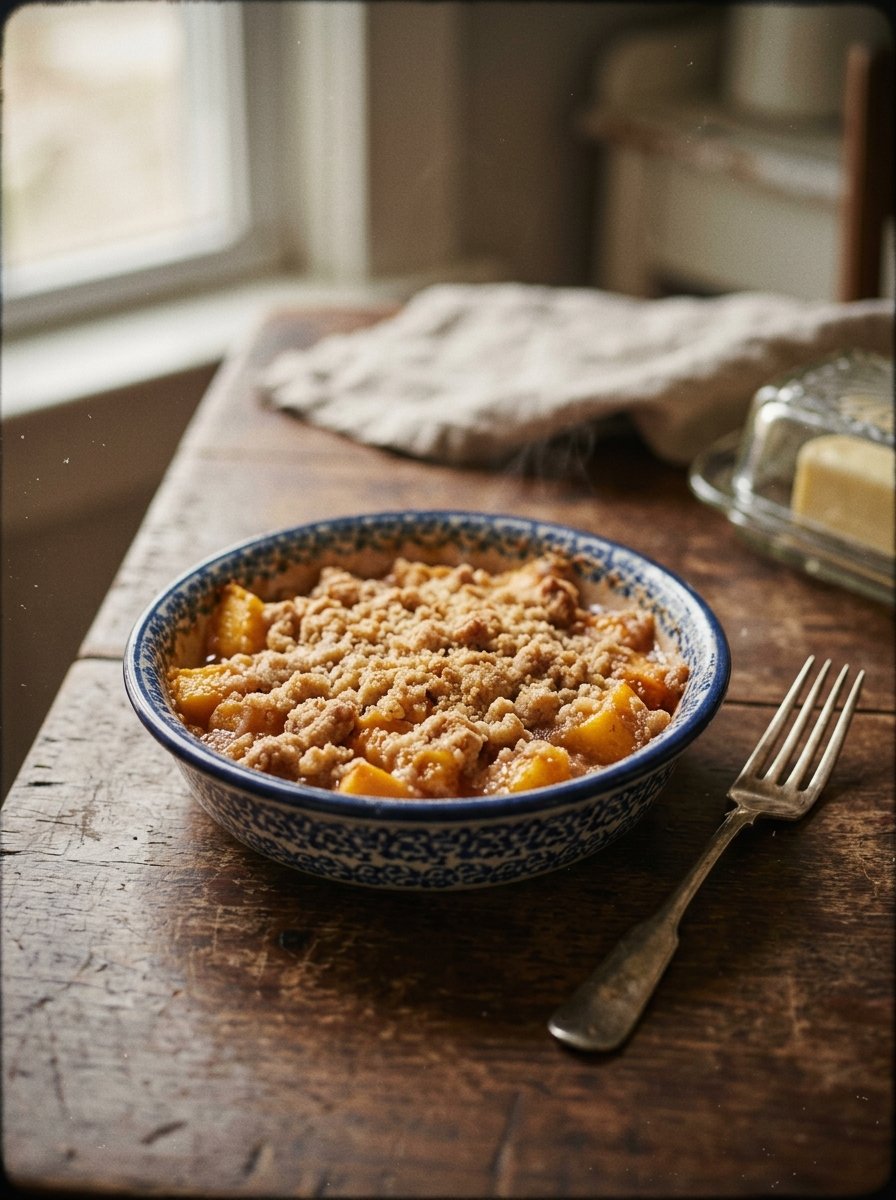 Easy Peach Dessert
