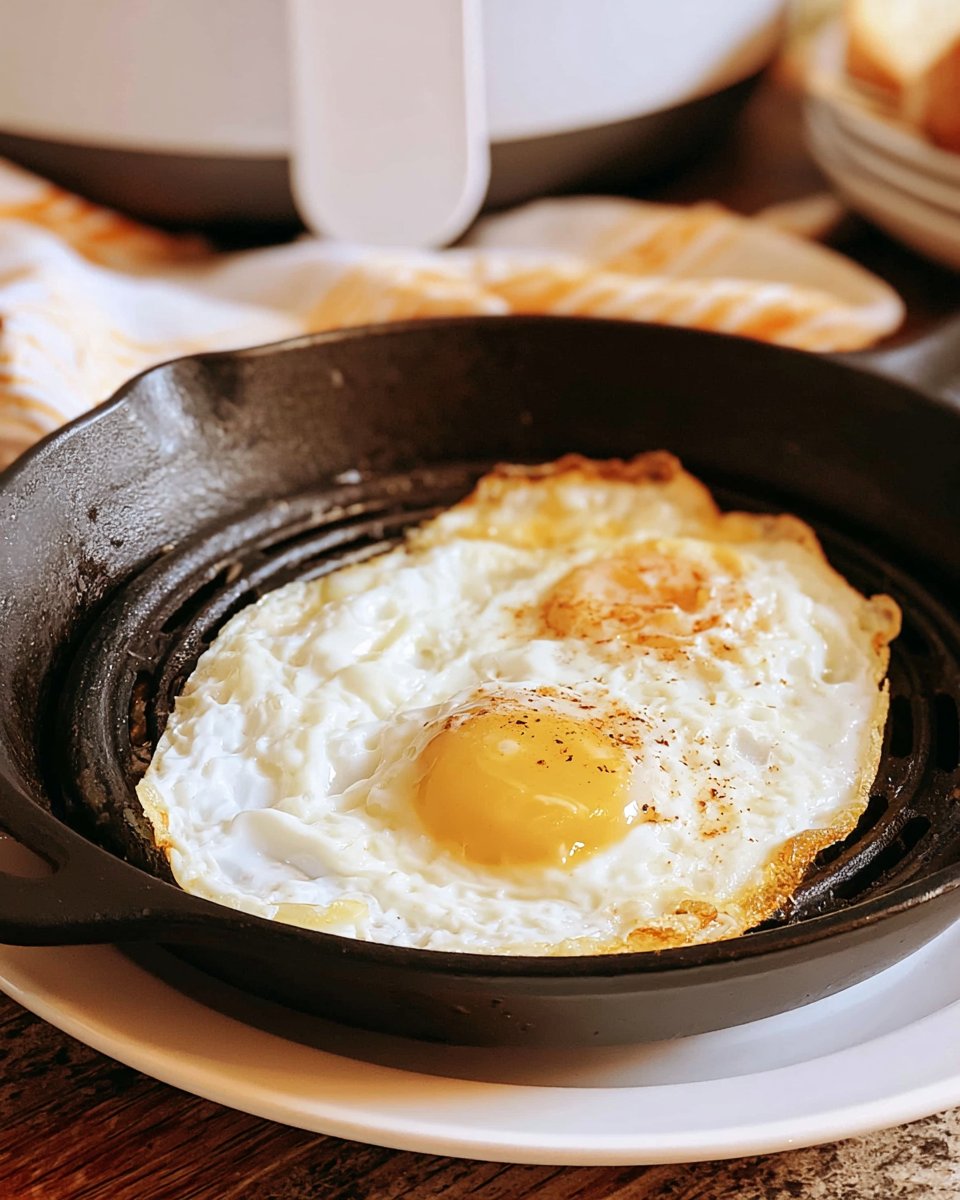Fried Eggs in an Air Fryer