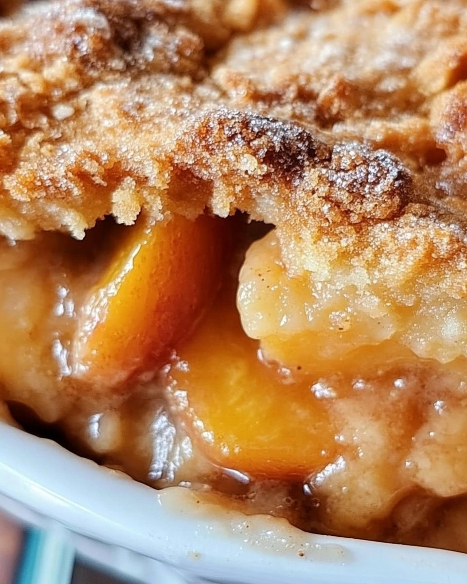 SOUTHERN PEACH COBBLER