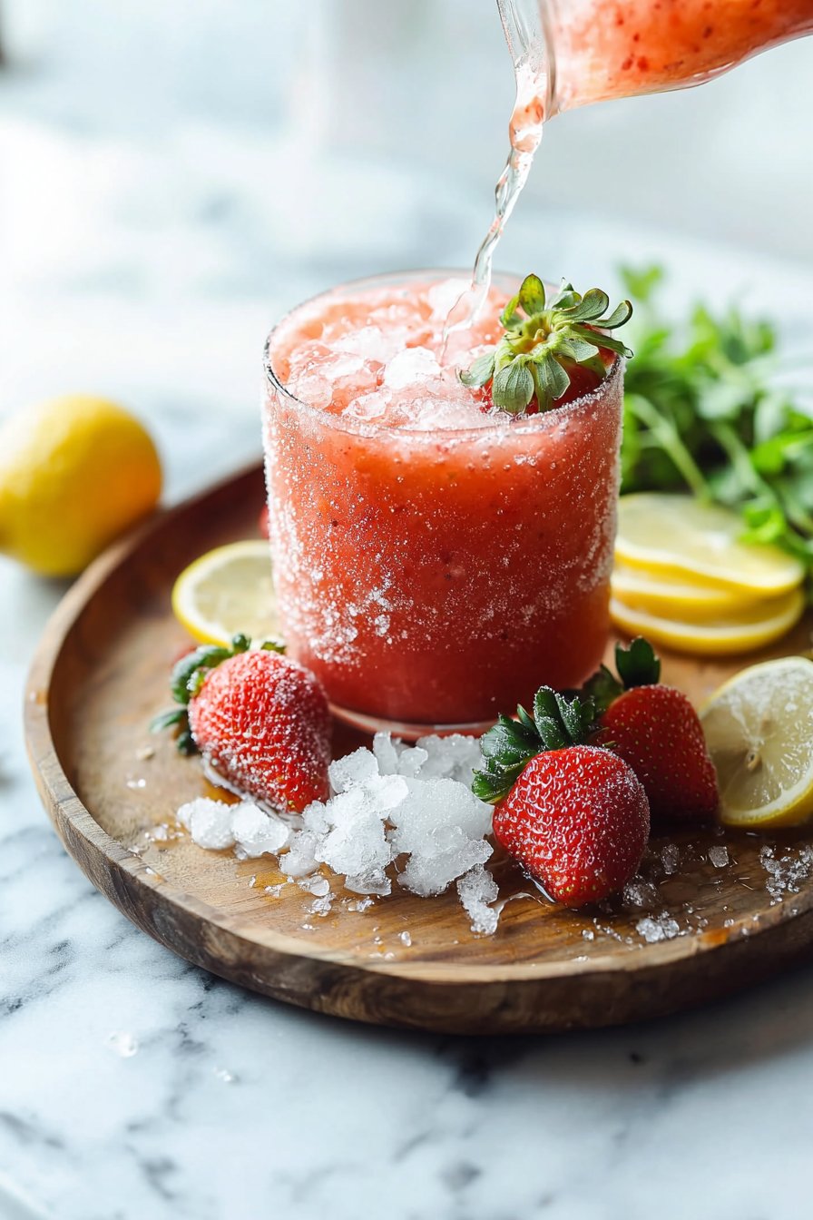Frozen Strawberry Lemonade