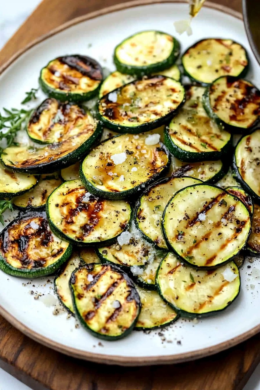Grilled Zucchini Side Dish