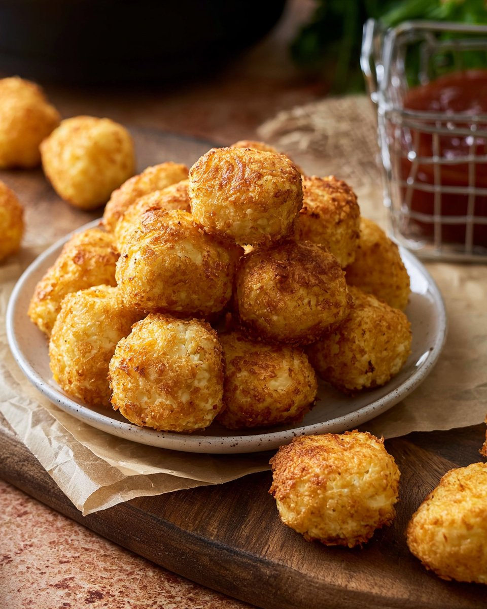 3 Ingredient Keto Cottage Cheese Tots