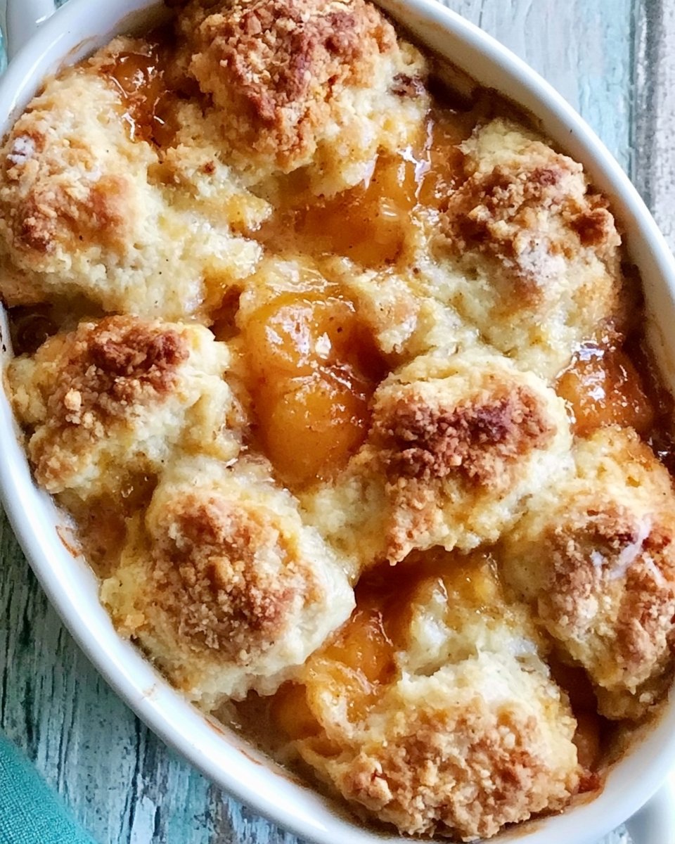 SOUTHERN PEACH COBBLER