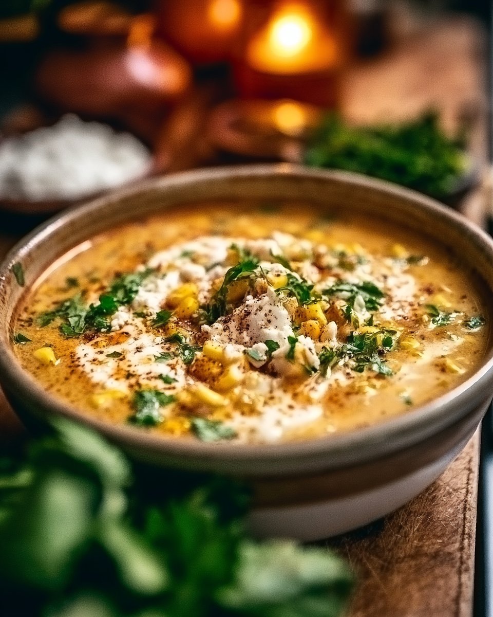 Mexican Street Corn Soup
