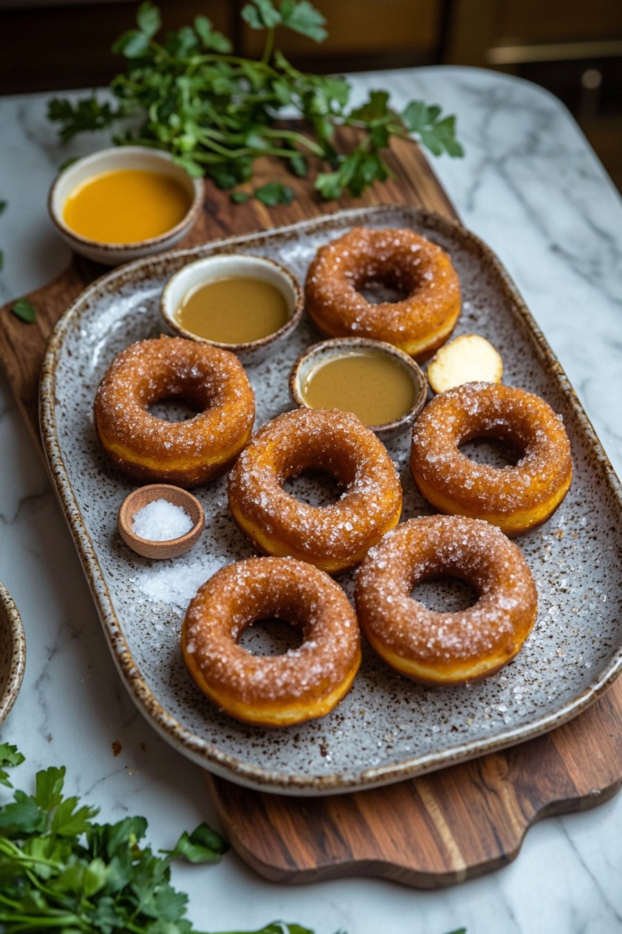 Gebackene Kürbisgewürz-Donuts