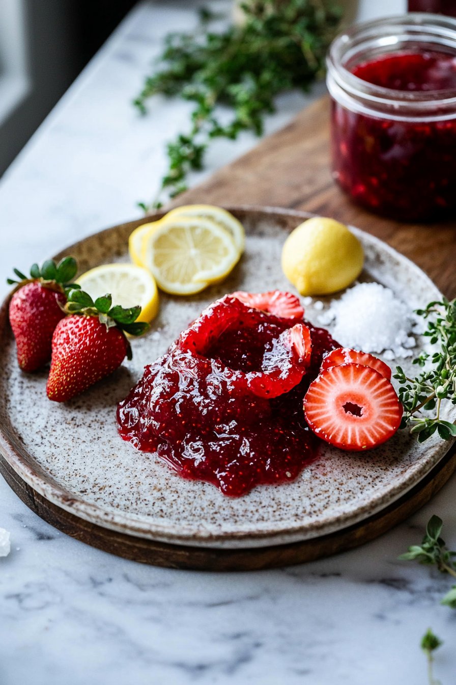 Fresh Homemade Strawberry Jam