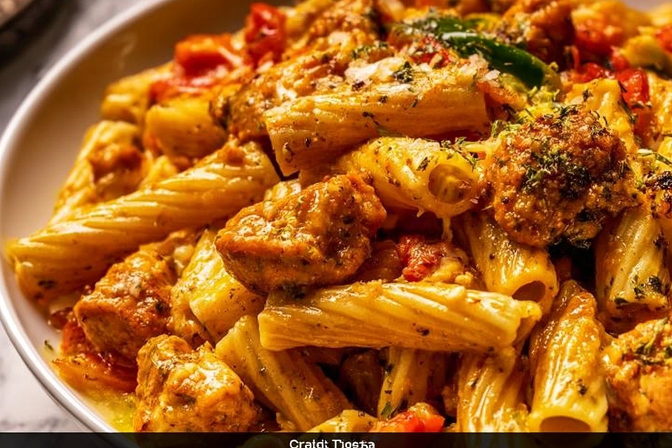 Jerk Chicken Pasta Recipe 2 Authentic Jerk Chicken Rasta Pasta