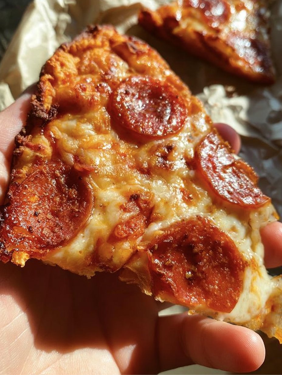 Pizza de Costra de Pollo
