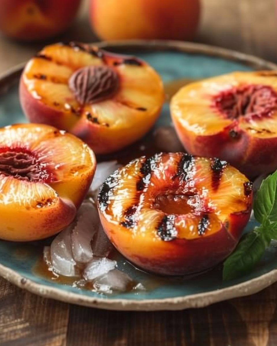 Grilled Peaches