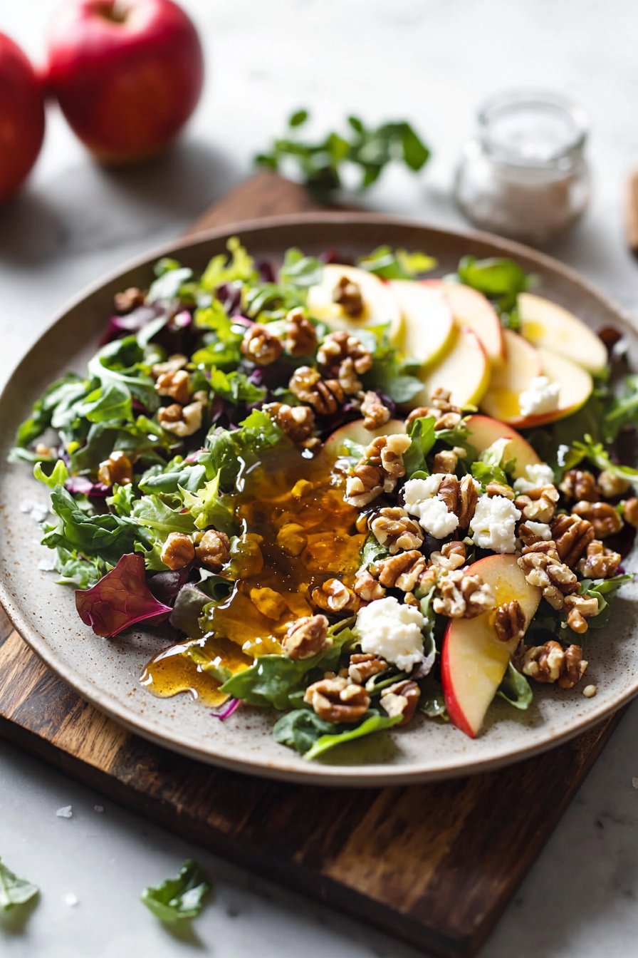Apfel-Walnuss-Salat