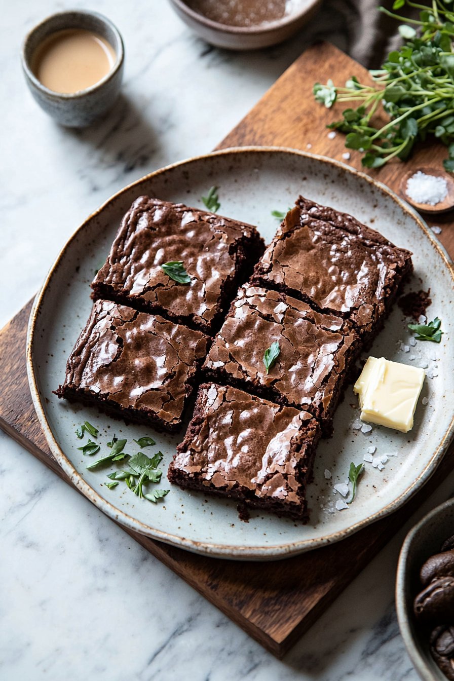 Coffee Cream Brownies
