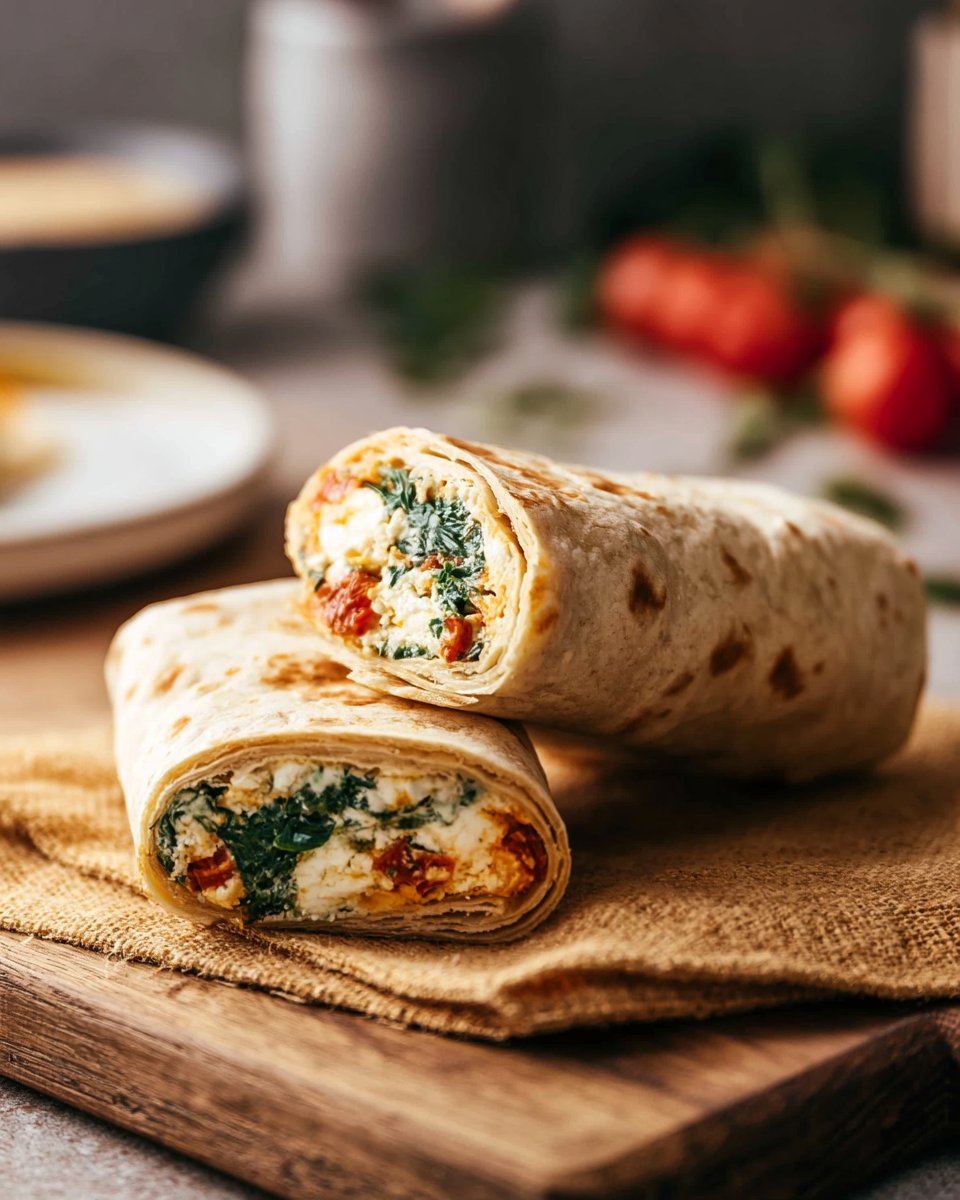 Copycat Starbucks Spinach Feta Wrap