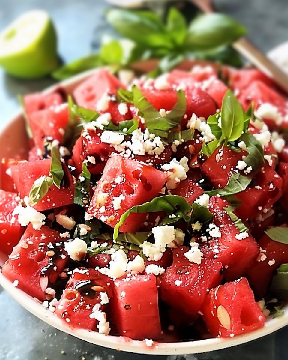 Watermelon Feta Salad