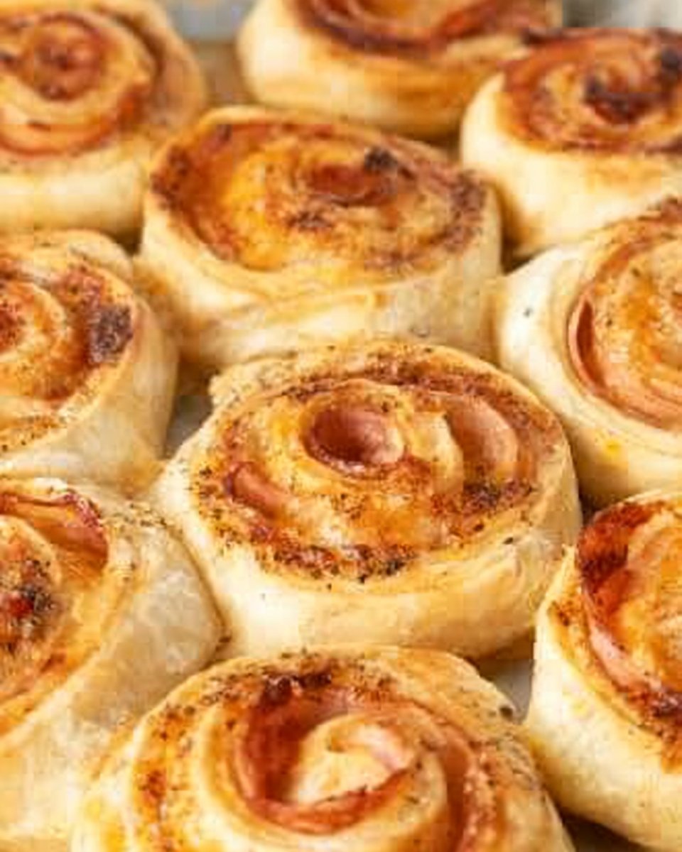 Ham and Cheese Pinwheels