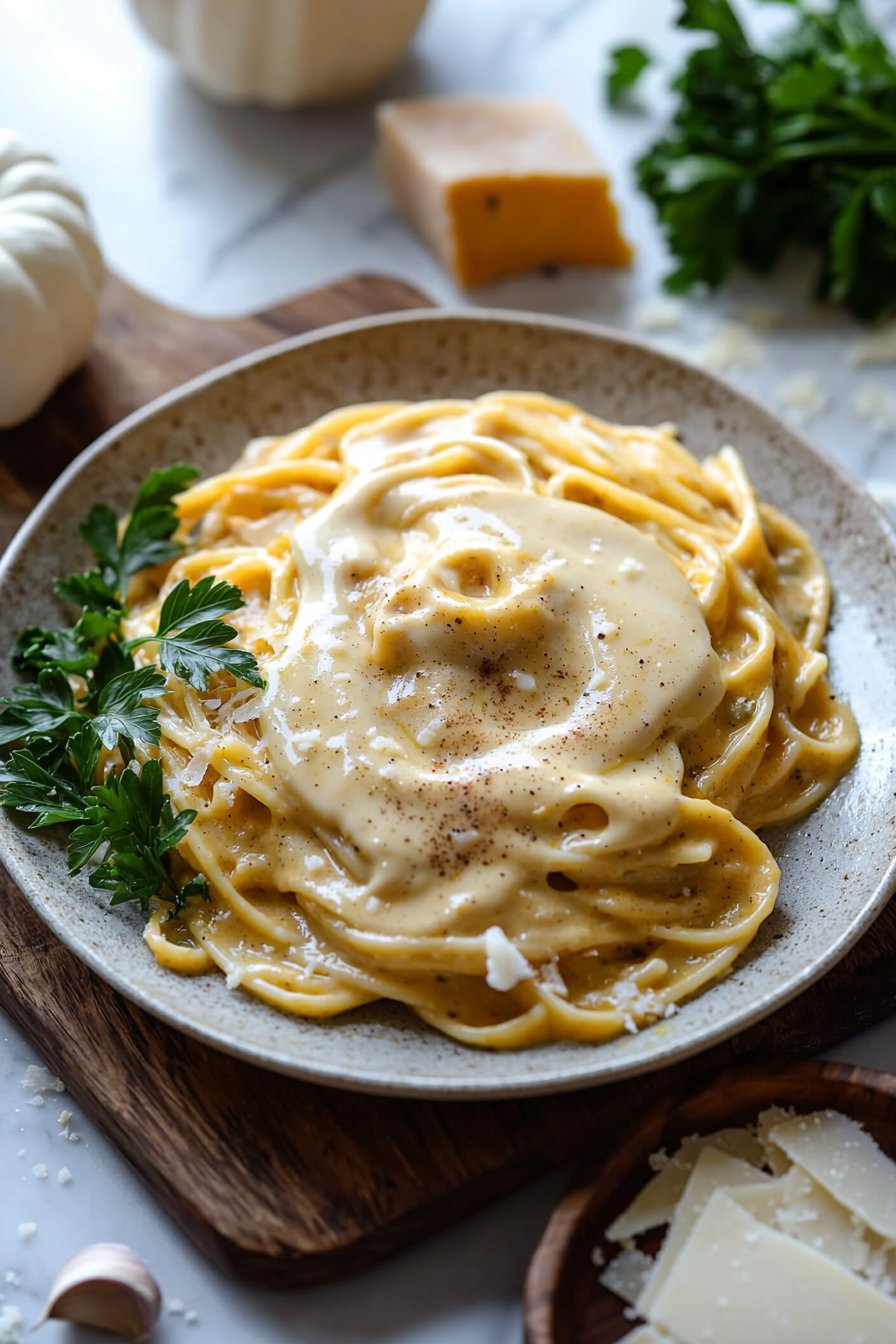 Creamy Pumpkin Pasta Sauce