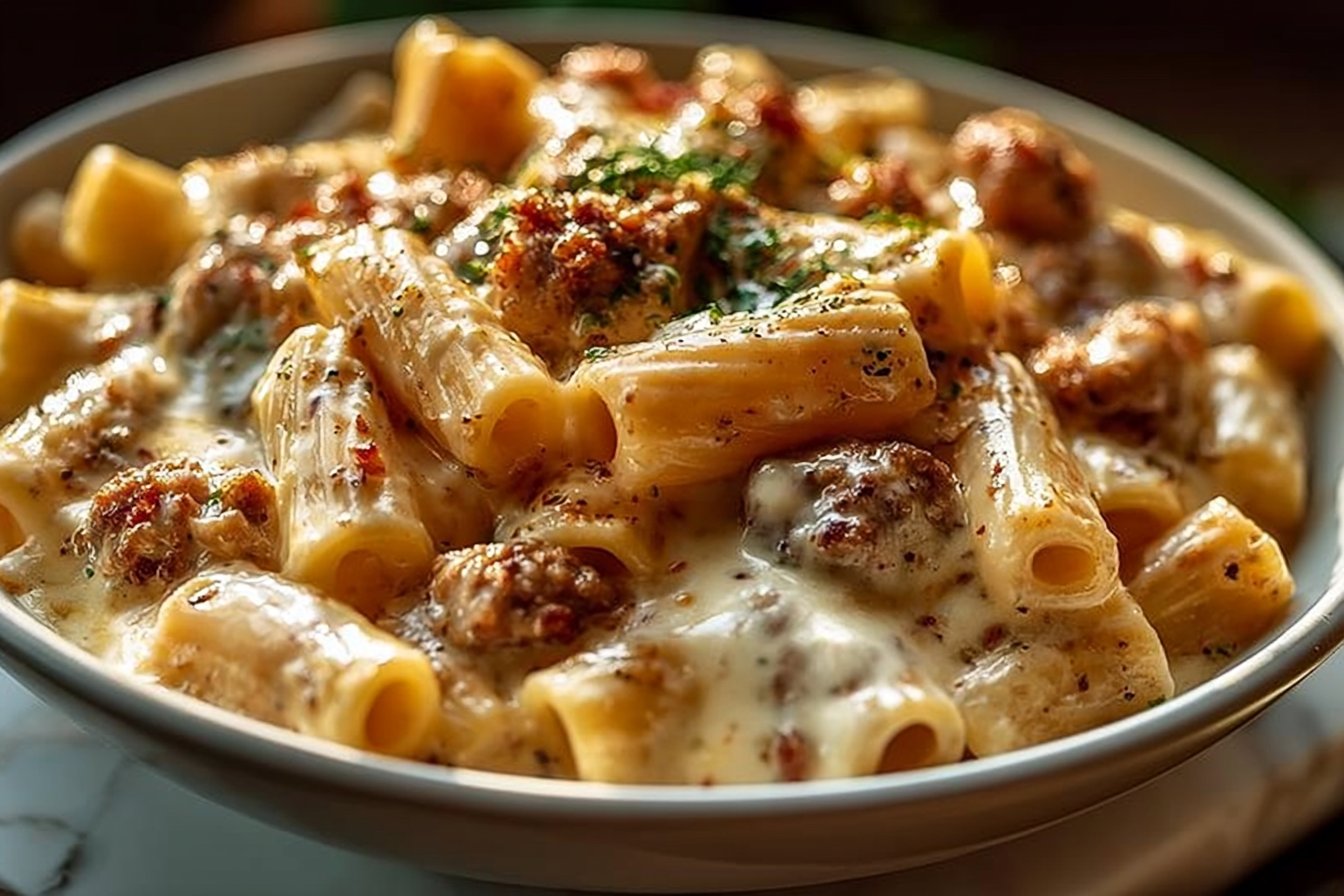 Indulgent Creamy Italian Sausage Rigatoni That’s Pure Comfort