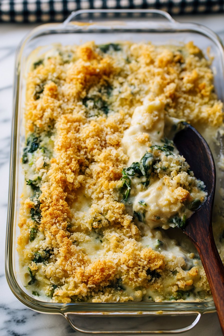Chicken Caesar Casserole