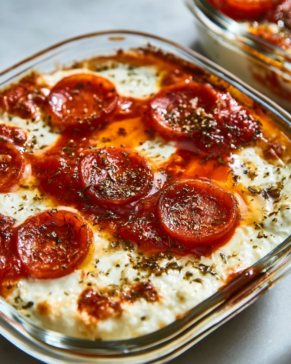 Pizza Bowl with Cottage Cheese
