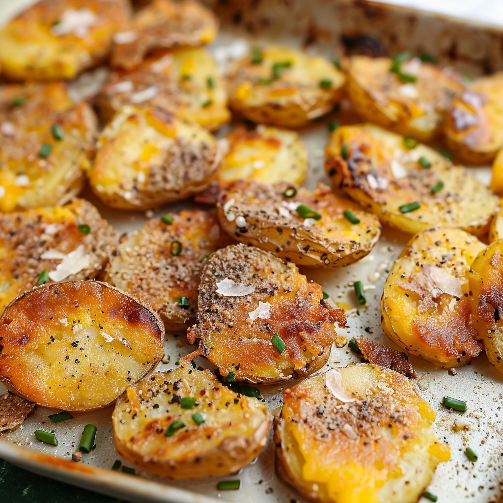 Crispy Smashed Potatoes