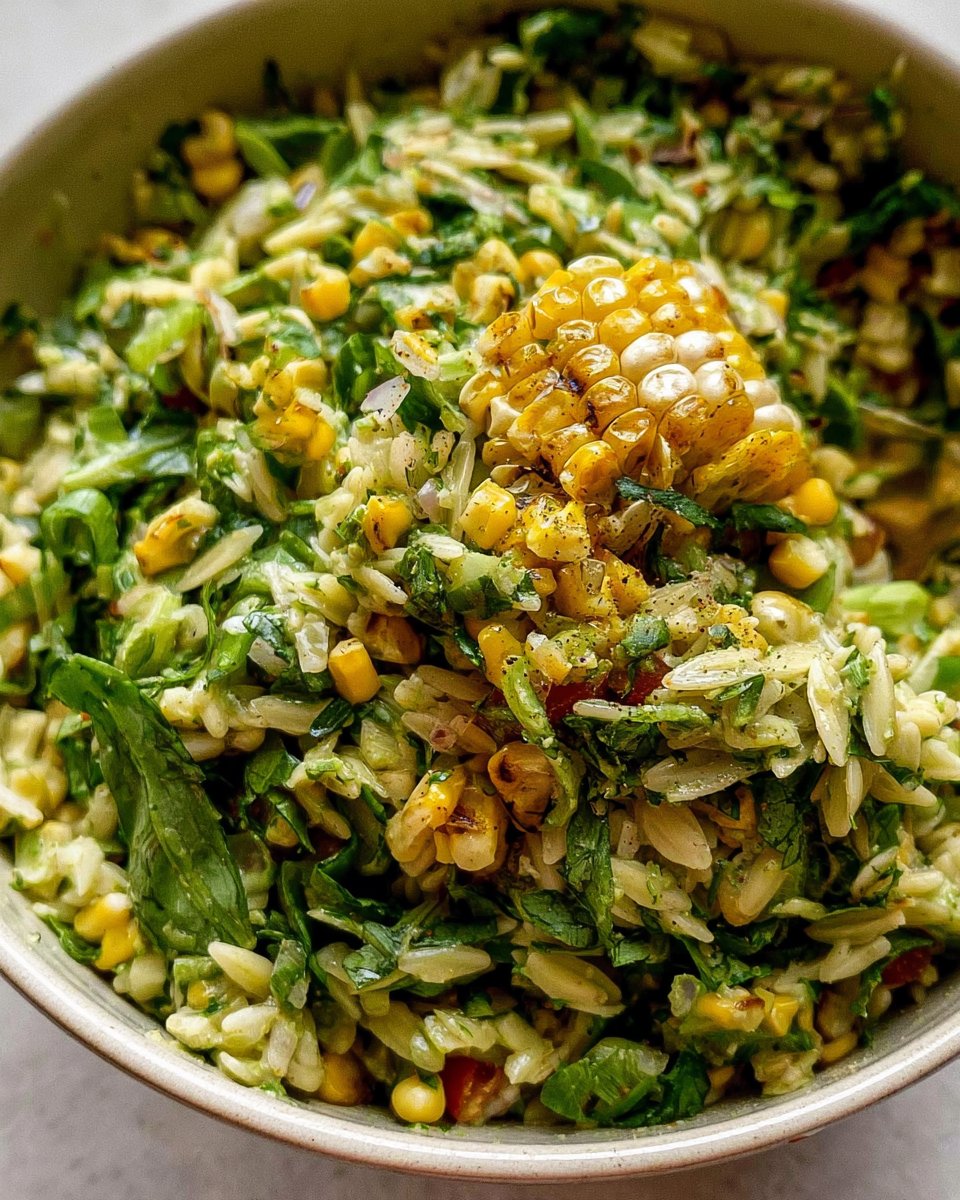 Corn Orzo Salad