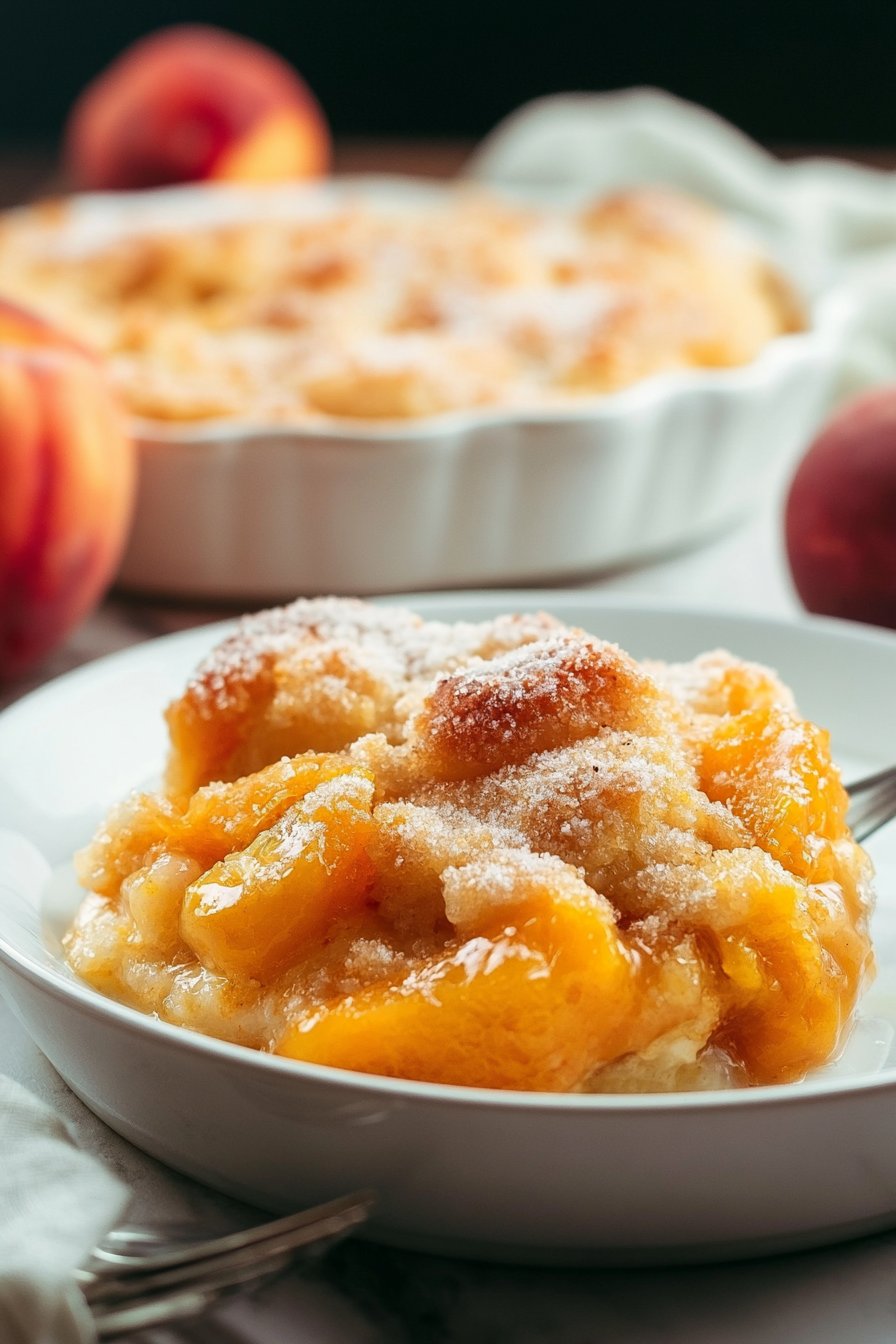 Gluten-Free Peach Cobbler Recipe