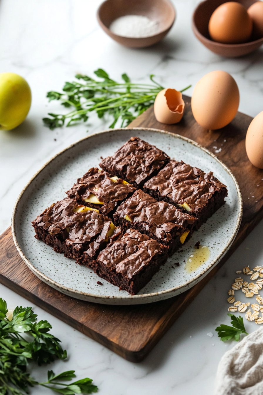Sugar-Free Apple Brownies