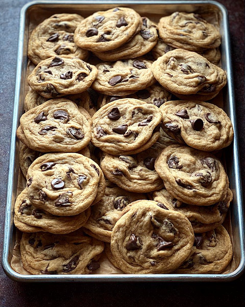Soft and Chewy Chocolate Chip Cookies