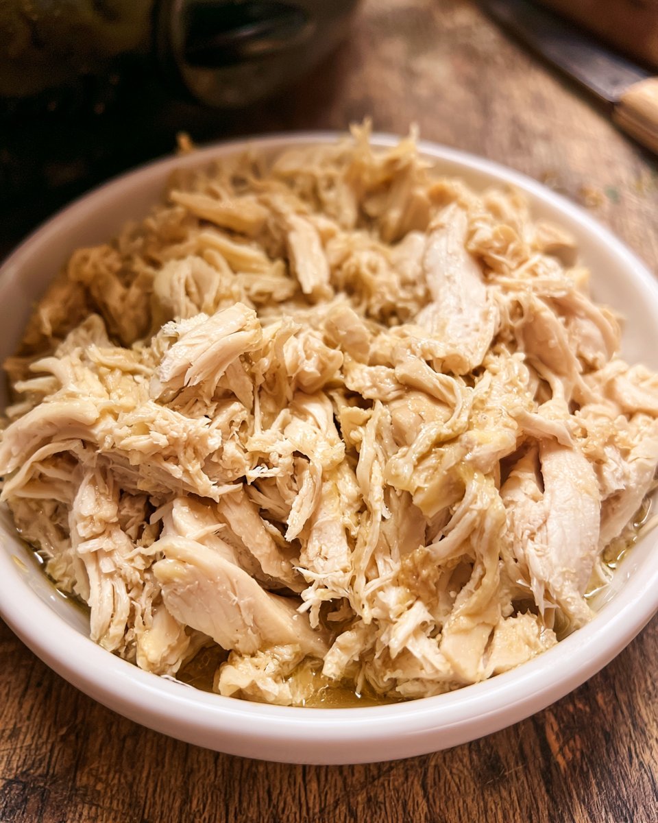 Crockpot Shredded Chicken