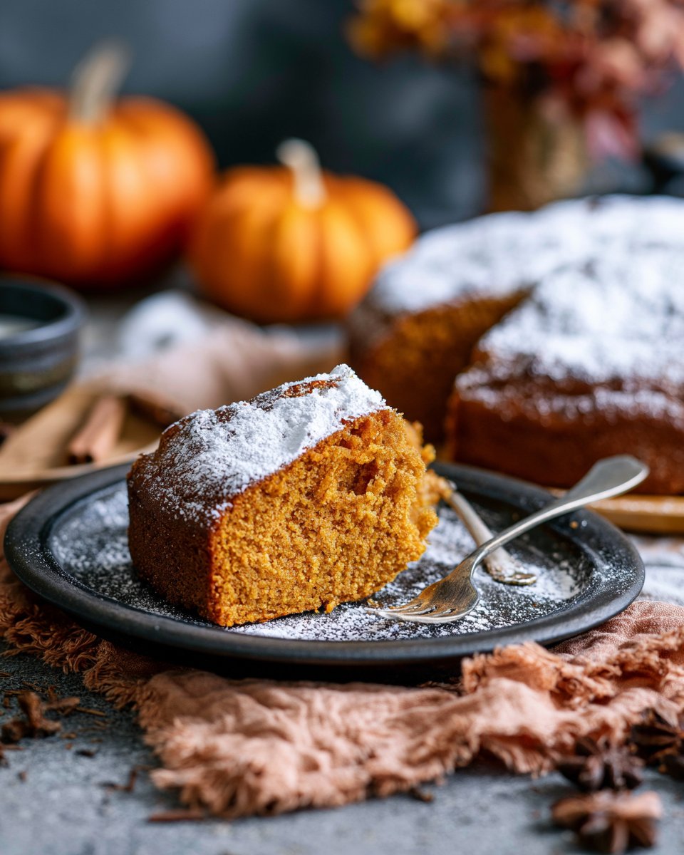 5-ingredient Pumpkin Cake