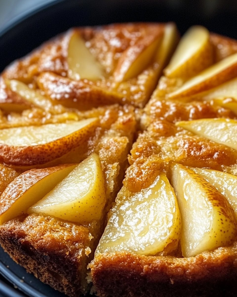 Birnenkuchen aus der Heißluftfritteuse