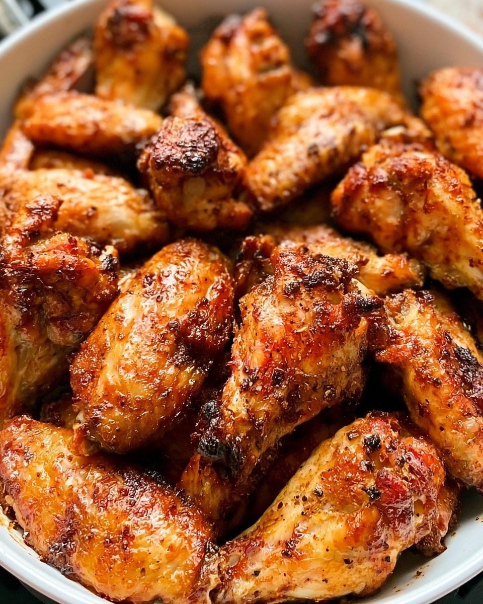 Crispy Air Fryer Chicken Wings | Best Air Fryer Chicken Wings Recipe, Air Fryer Food