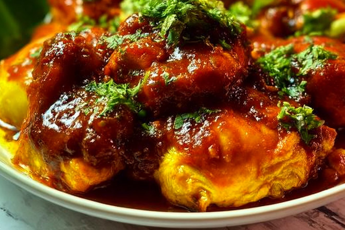 Thai Turmeric Chicken (Gai Yang Khamin)