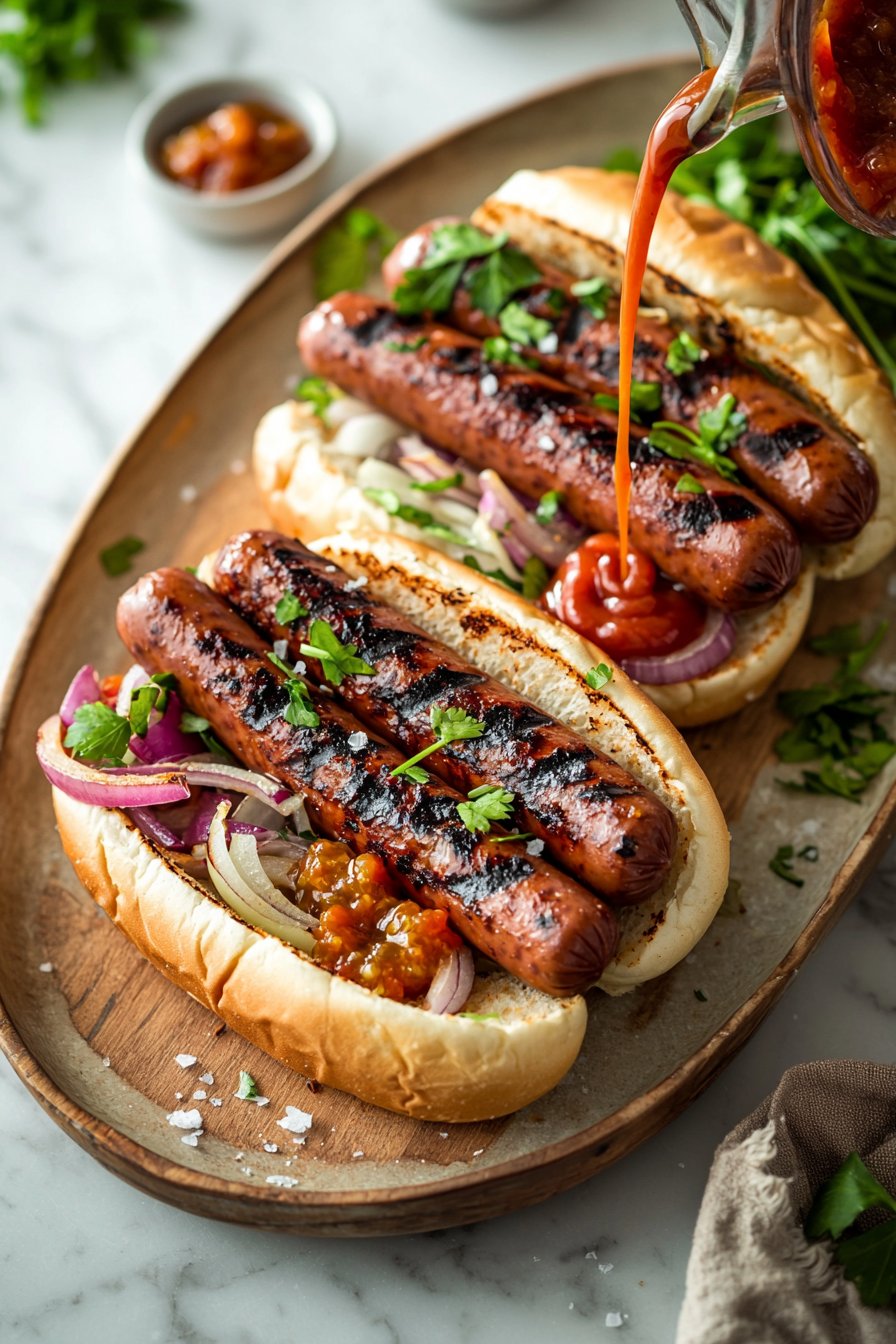 Grilled Beef Franks