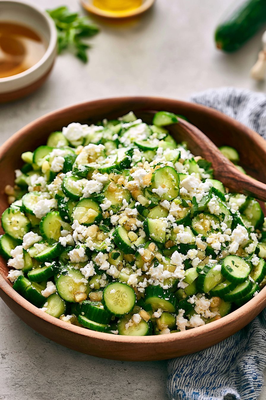 Cucumber Feta Salad