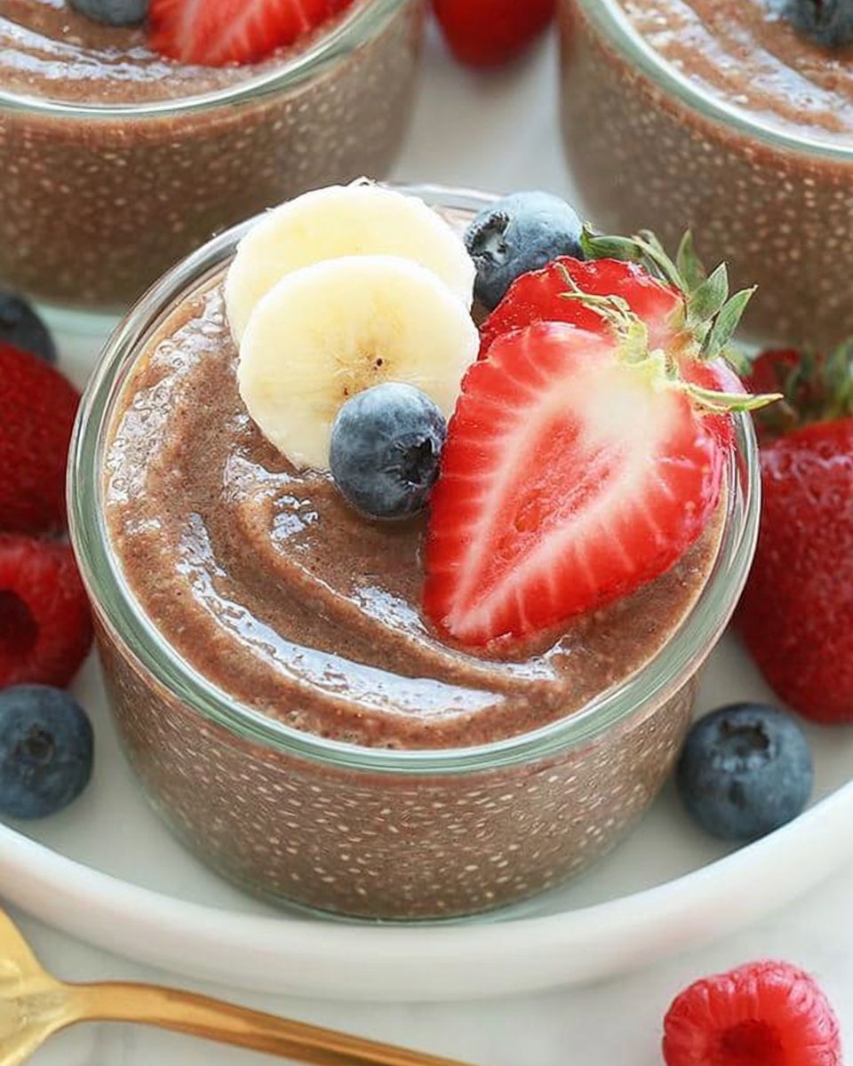 Meal Prep Protein Chia Pudding Cups