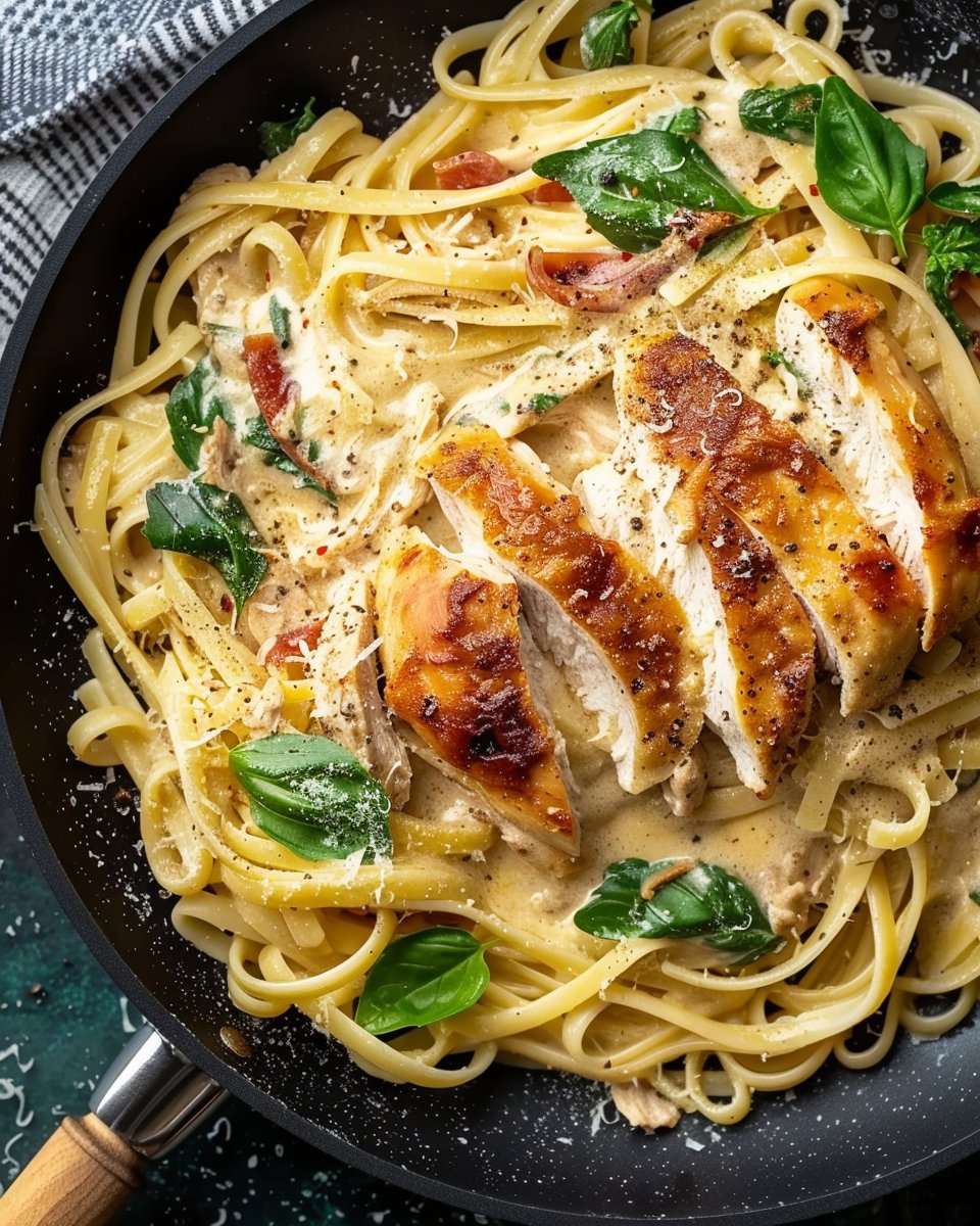 Creamy Tuscan Chicken Pasta