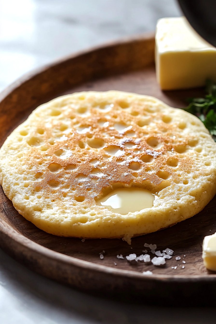 Homemade Crumpet