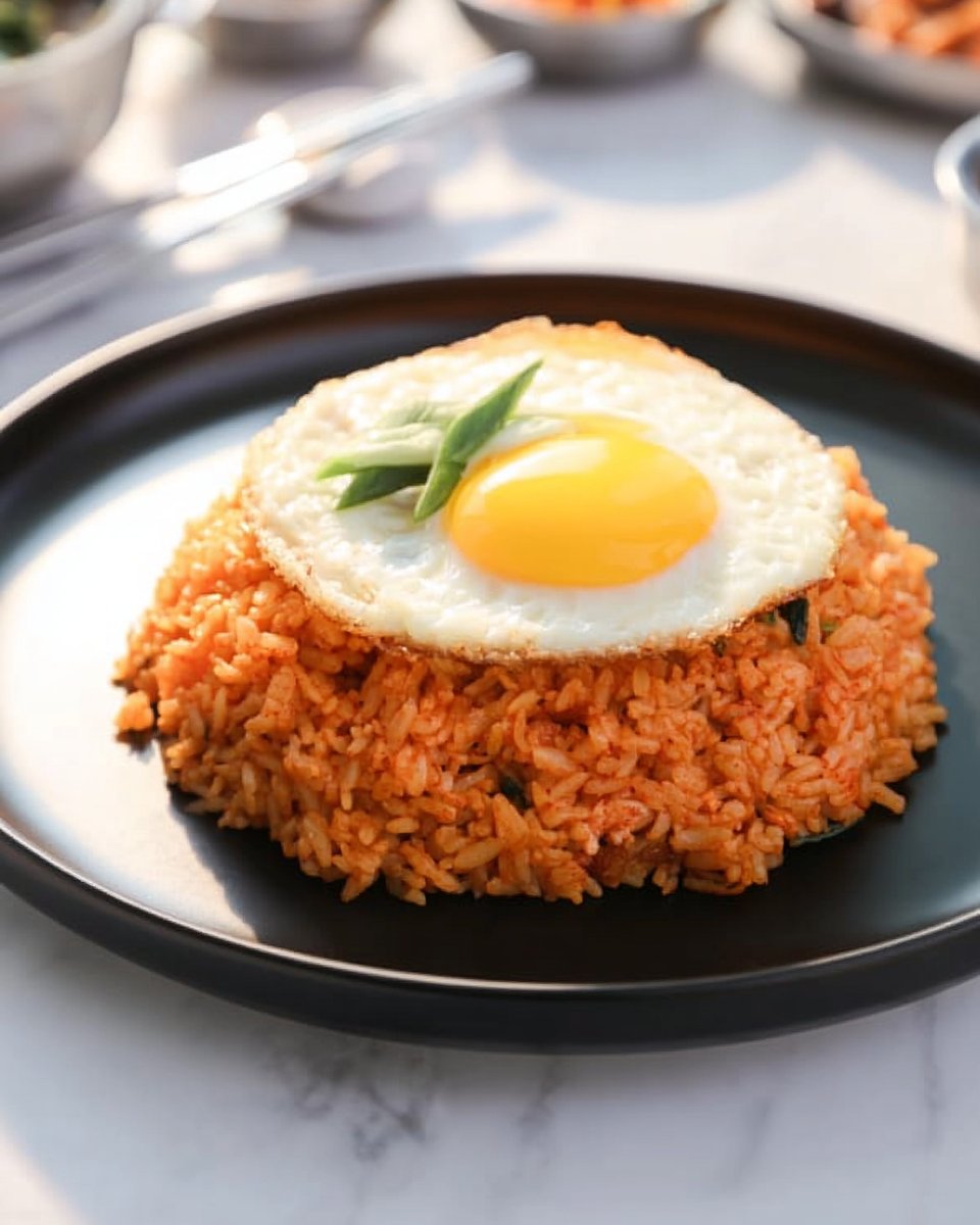 Tangy & Spicy Kimchi Fried Rice