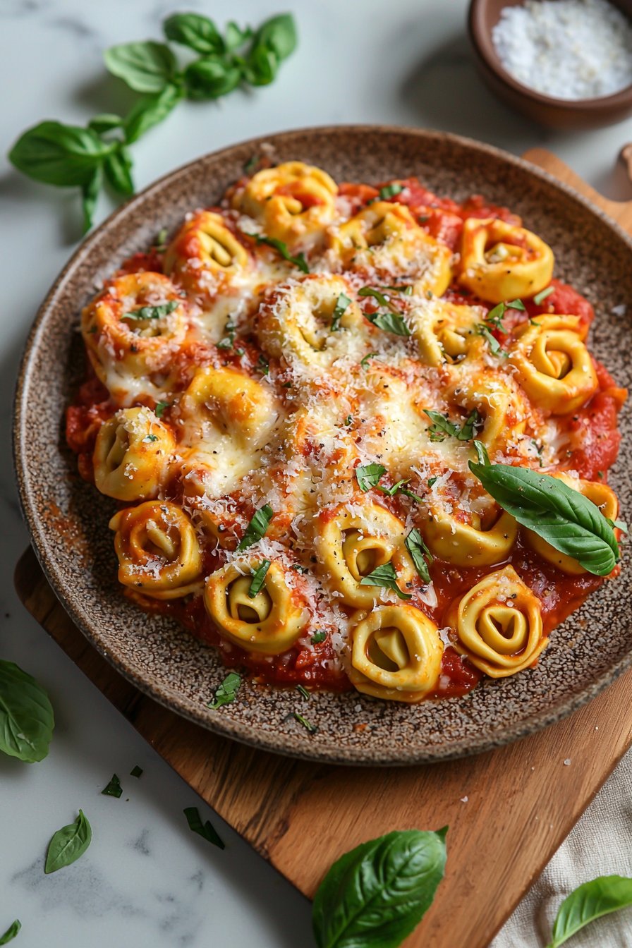 Baked Tortellini Casserole