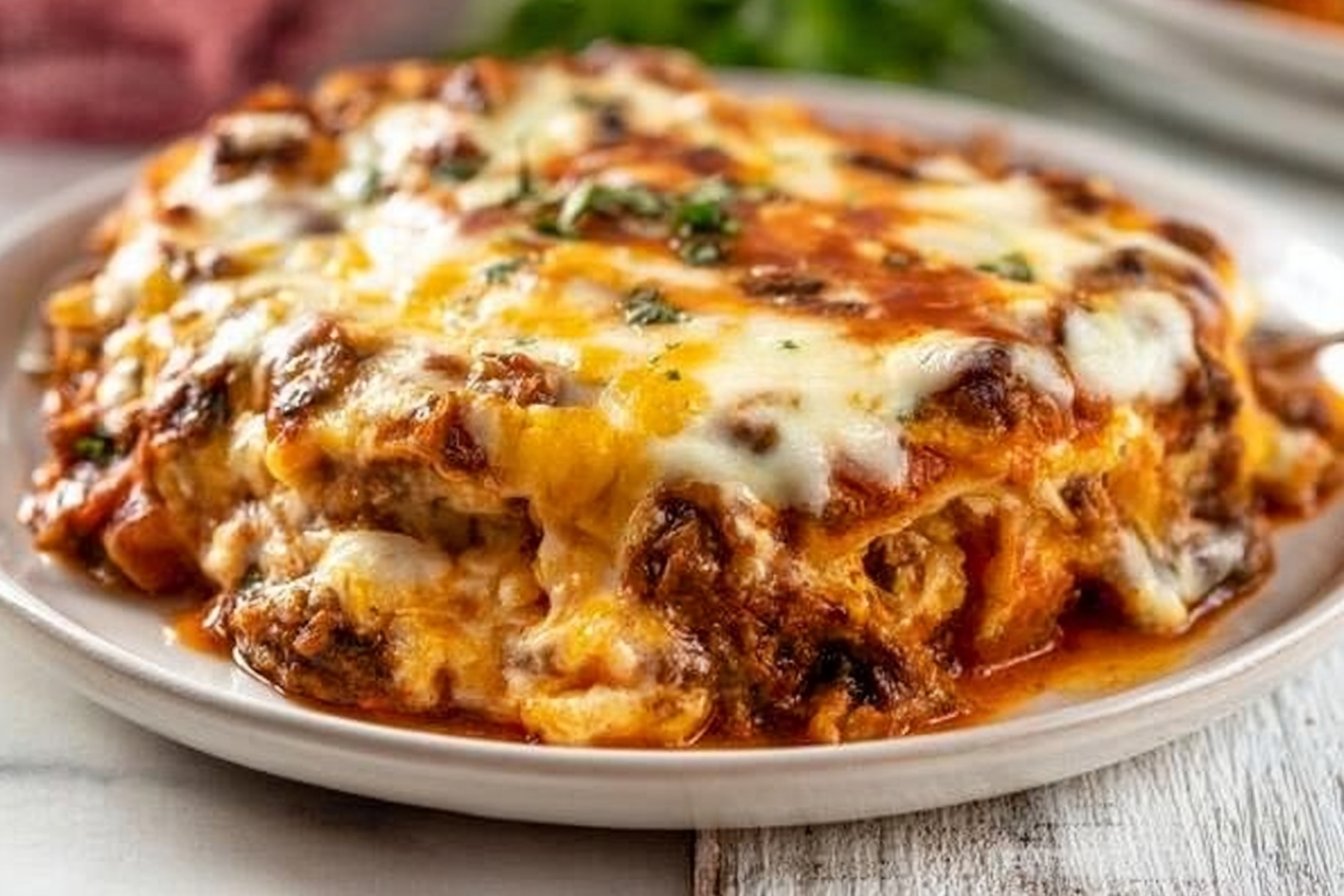 Beef Enchilada Casserole