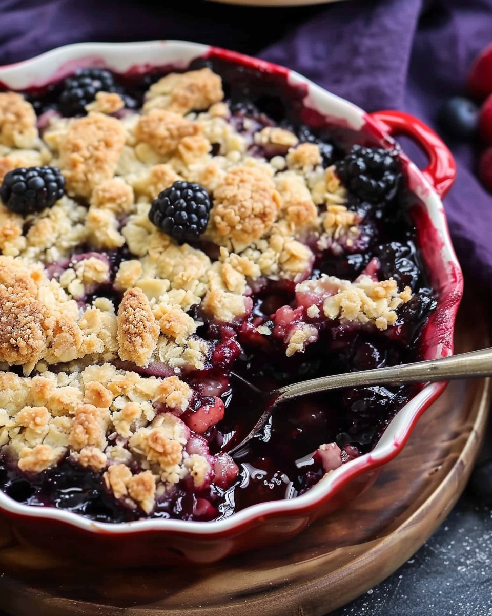 Blackberry Crumble