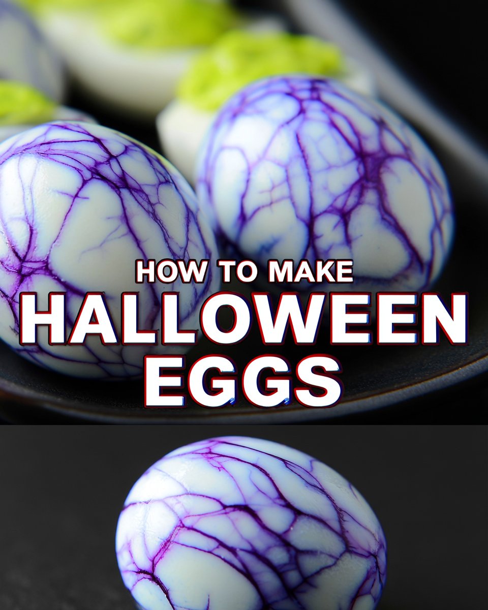 Halloween Deviled Eggs