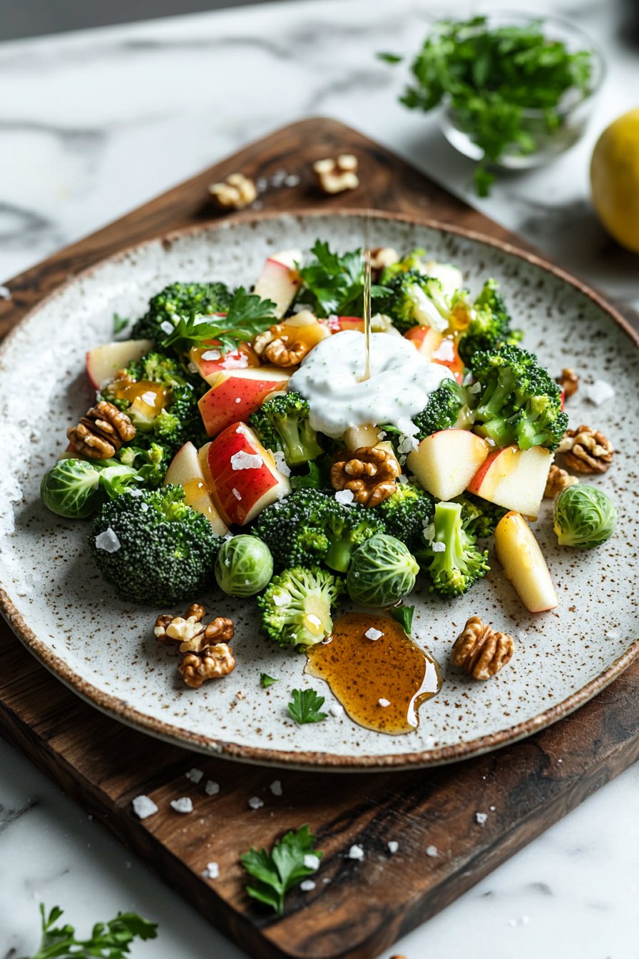 Brokkoli Apfel Salat