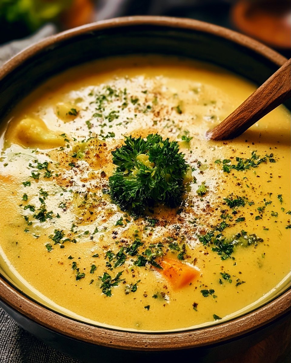 Creamy Vegetable Soup Recipe
