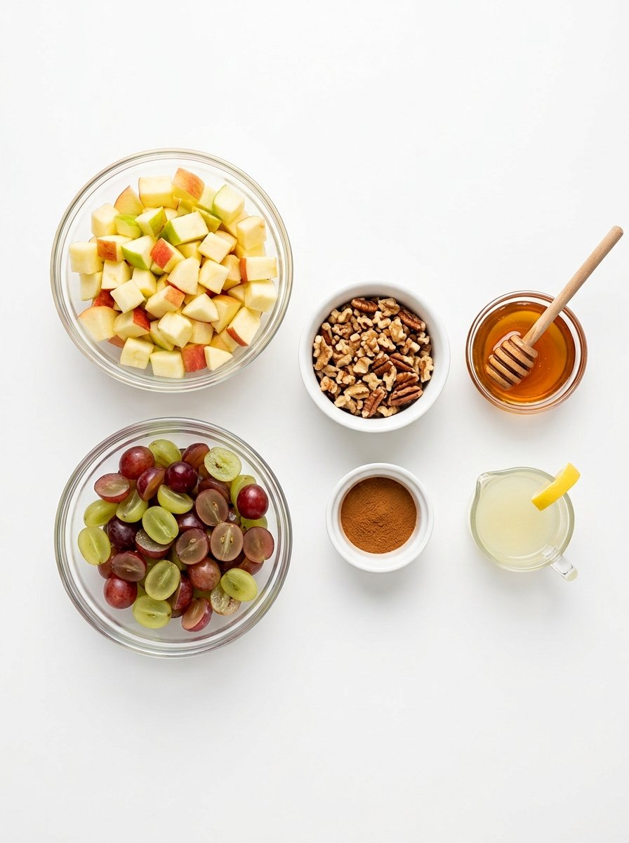 Cinnamon Apple Grape Salad