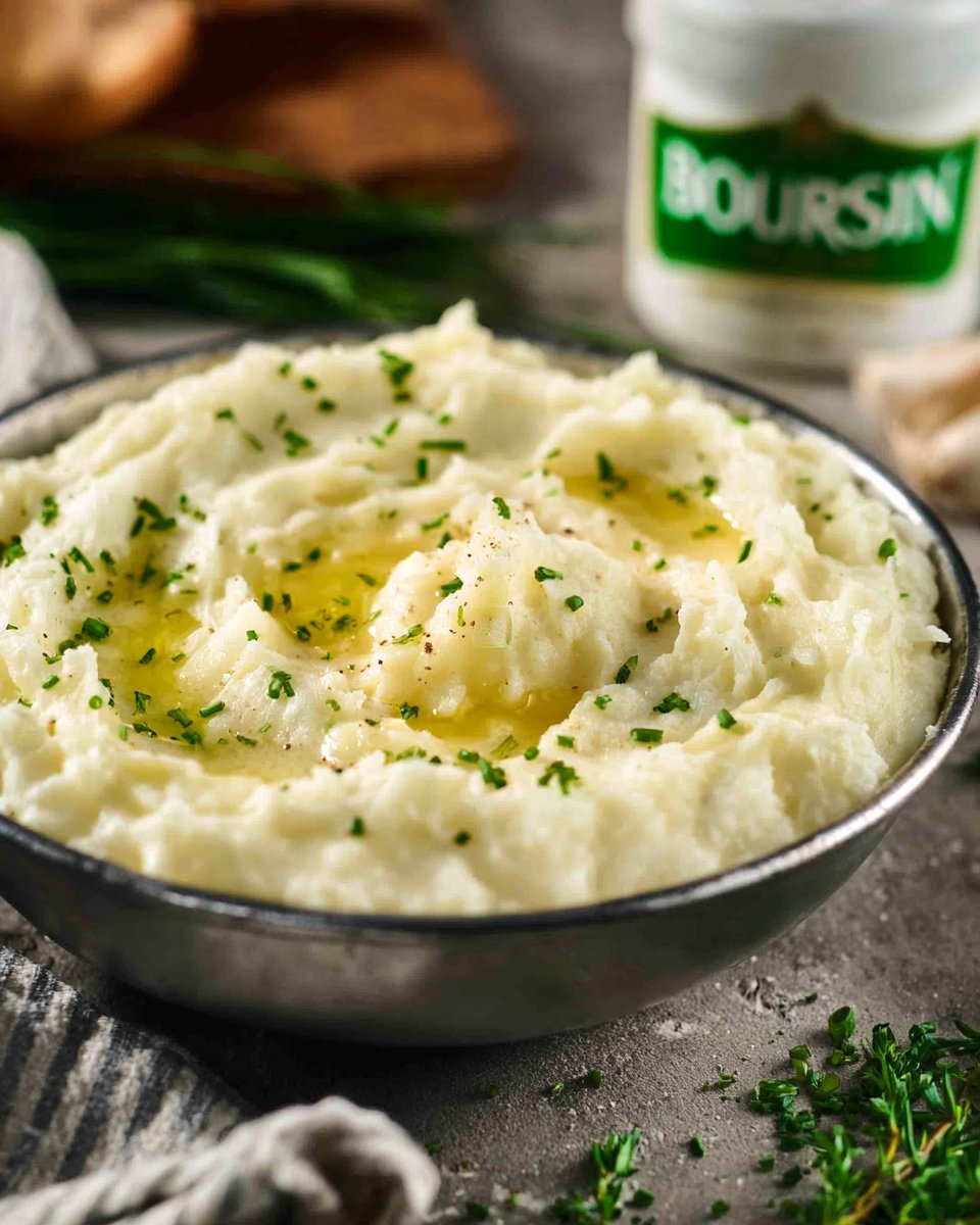 Boursin Mashed Potatoes