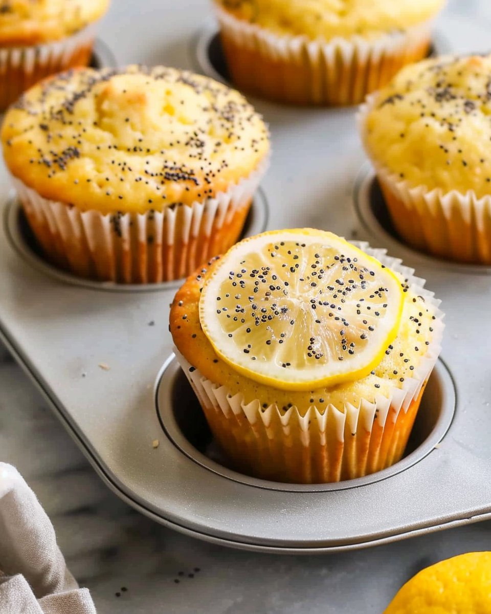 Lemon Poppy Seed Muffins