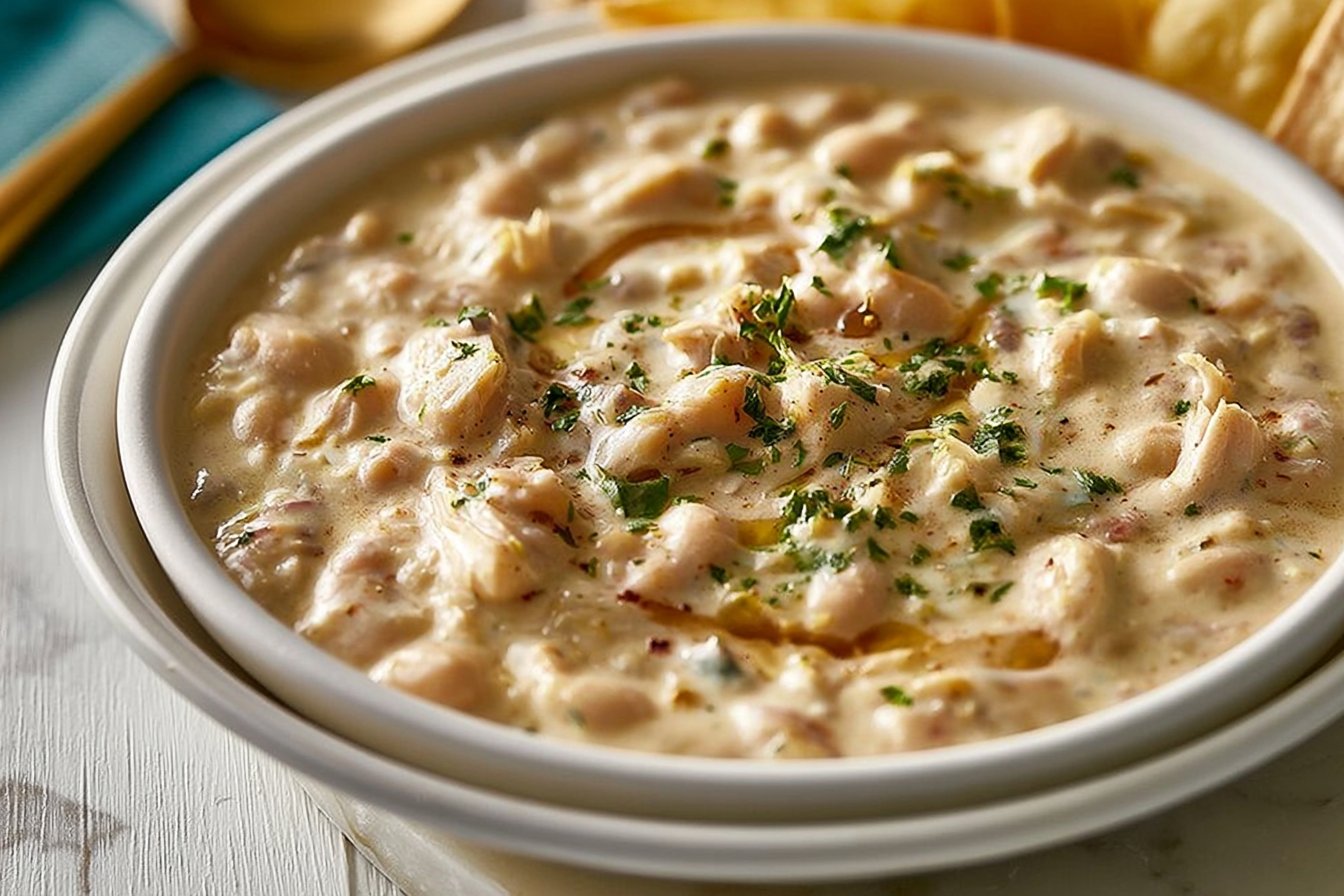 Creamy White Chicken Chili 2 White Chicken Chili